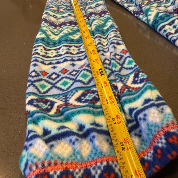 Cozy Blue Patterned Hooded Pajama Set - Picture 9 of 13